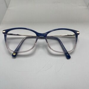 Ted Baker eyeglasses Women FRAME ONLY TFW011 61-15-135 Blue Gold 561